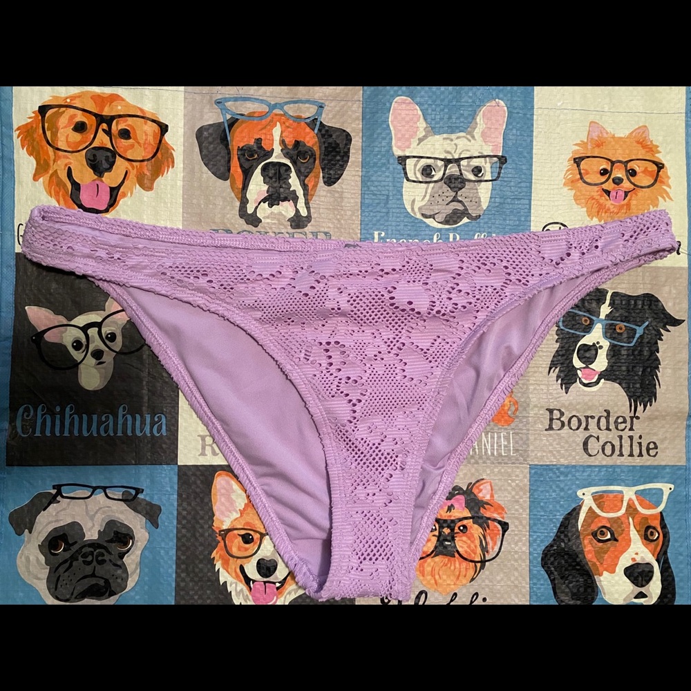 Aerie Lilac Bikini Bottoms NWOT